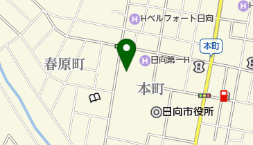 ファミリーマート 日向図書館前店の地図画像