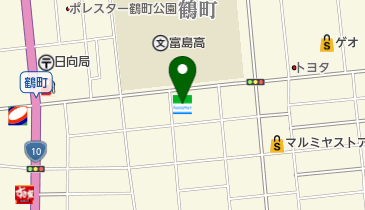 ファミリーマート 日向鶴町店の地図画像