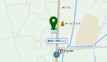 ファミリーマート 西都三宅店の地図画像