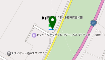 ファミリーマート 福井テクノポート店の地図画像