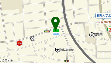 ファミリーマート 福井あがり店の地図画像