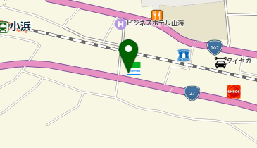 ファミリーマート 小浜伏原店の地図画像