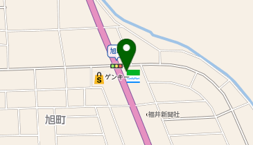 ファミリーマート 勝山旭町二丁目店の地図画像