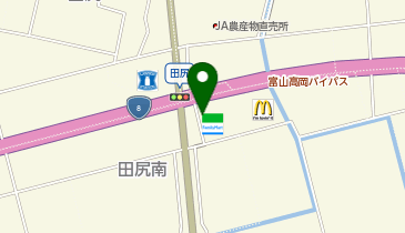 ファミリーマート 富山田尻店の地図画像