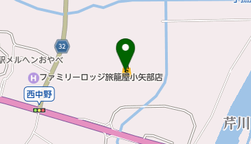 ファミリーマート 小矢部アウトレットパーク店の地図画像