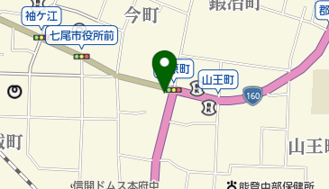 ファミリーマート 七尾川原町店の地図画像