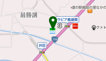 ファミリーマート 鹿島バイパス店の地図画像