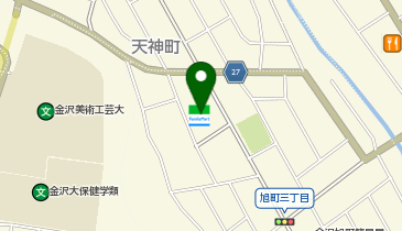 ファミリーマート 金沢旭町三丁目店の地図画像