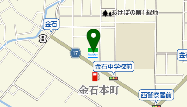ファミリーマート 金沢金石東店の地図画像