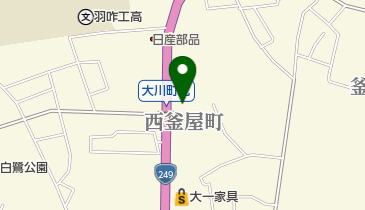 ファミリーマート 羽咋釜屋町店の地図画像