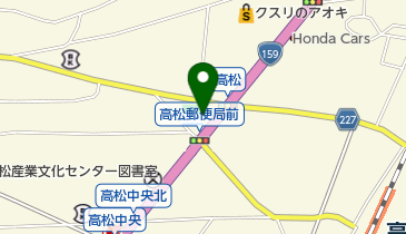 ファミリーマート かほく高松中央店の地図画像