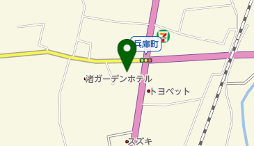 ファミリーマート 羽咋千里浜インター店の地図画像