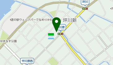 ファミリーマート 滑川中川原店の地図画像