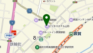 ファミリーマート 敦賀駅前店の地図画像