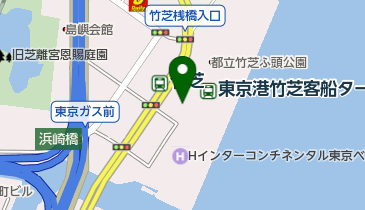 ファミリーマート ニューピア竹芝店の地図画像