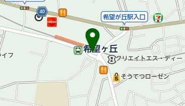 希望ヶ丘 駅 周辺のファミリーマート Navitime