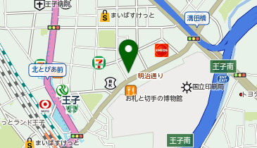 ファミリーマート 王子明治通り店の地図画像