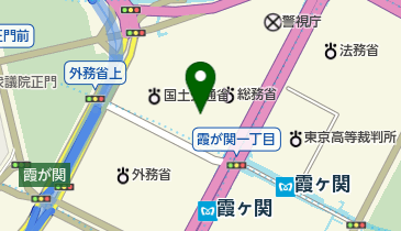 ファミリーマート 霞ヶ関合同庁舎店の地図画像