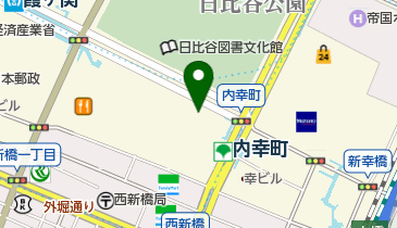 ファミリーマート 内幸町富国生命ビル店の地図画像