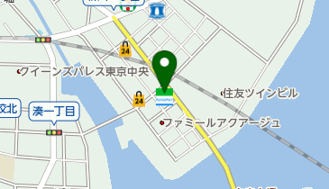 ファミリーマート 新川中央大橋店の地図画像