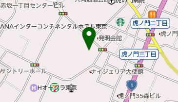 ファミリーマート 虎ノ門ツインビル店の地図画像