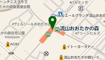 ファミリーマート TX流山おおたかの森駅店の地図画像