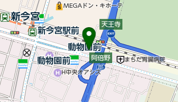 ファミリーマート 山王動物園前店の地図画像