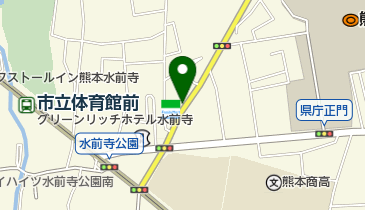 ファミリーマート 熊本水前寺公園店の地図画像