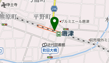 ファミリーマート JR唐津駅店の地図画像