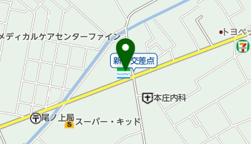 ファミリーマート 熊本尾ノ上4丁目店の地図画像