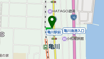 ファミリーマート JR亀川駅前店の地図画像