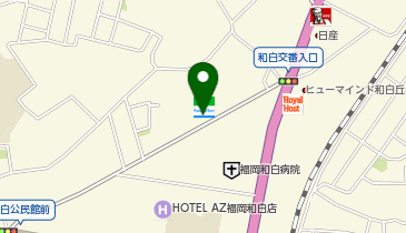 ファミリーマート 和白病院前店の地図画像