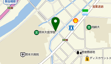 ファミリーマート 熊本労働会館店の地図画像