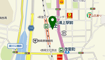 ファミリーマート 長崎浦上駅店の地図画像