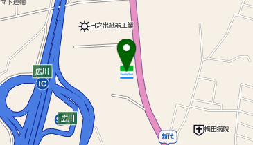 ファミリーマート 八女新代店の地図画像