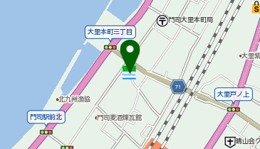 ファミリーマート 門司大里本町店の地図画像