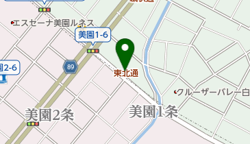 ファミリーマート 札幌栄通店の地図画像
