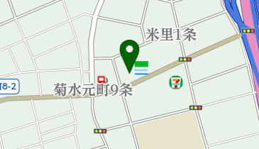 ファミリーマート 札幌インター前店の地図画像