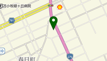 ファミリーマート 苫小牧春日町店の地図画像