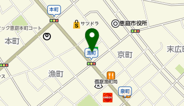 ファミリーマート 恵庭京町店の地図画像