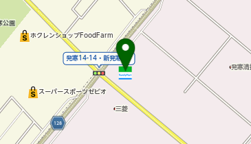 ファミリーマート 札幌発寒14条店の地図画像