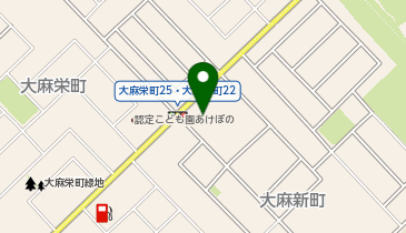 ファミリーマート 江別大麻新町店の地図画像