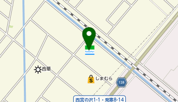 ファミリーマート 札幌西宮の沢1条店の地図画像
