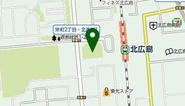 ファミリーマート トナリエ北広島店の地図画像