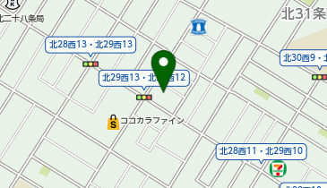 ファミリーマート 札幌北29条西12丁目店の地図画像
