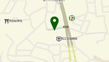 ファミリーマート 松江生協病院/S店の地図画像