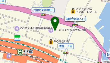 ファミリーマート リーガロイヤルホテル小倉/S店の地図画像