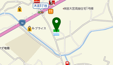 沖縄ファミリーマート 名護大北五丁目店の地図画像