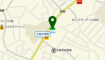沖縄ファミリーマート 小禄中学校前店の地図画像