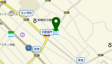 沖縄ファミリーマート 宜保中央店の地図画像